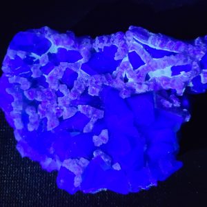 1.68-LB-Fluorescent-Blue-green-Fluorite-Octahedral-Granule-Crystals