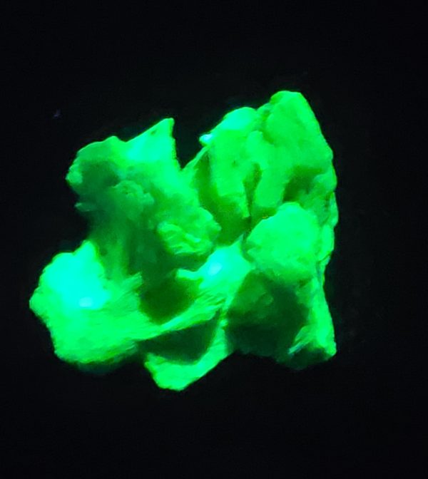 5.1g Meta- Autunite Crystal Fluorescent Rare Mineral Specimen