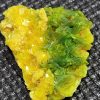 3.4g Natural Autunite Crystal Fluorescent Uranium Ore Specimen On Matrix