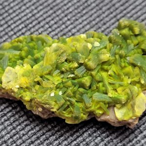 27g Natural Autunite Crystal Fluorescent Uranium Ore Specimen On Matrix