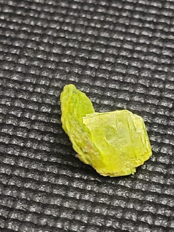 1g Autunite Crystal Fluorescent Uranium Ore Specimen