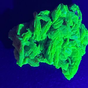2.3g meta-autunite Crystal under uv light