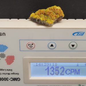 8 gram meta-autunite with matrix
