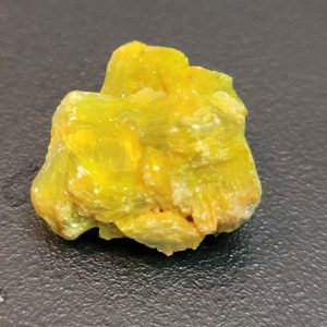 3g yellow Meta-Autunite Crystal Zibo Shandong Provence China