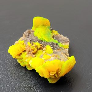 6.7g Yellow Meta-autunite on Matrix Zibo Shandong Provence PRC