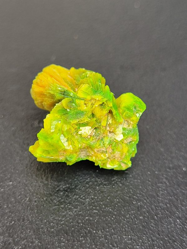 3.5-gram Meta-autunite specimen from Shandong Provence China on display for sale