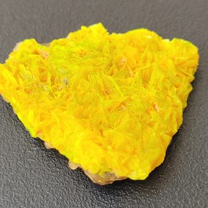 Geological Check source for Geiger counters. 4.3-gram Meta-autunite Crystal