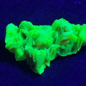 4g Meta-autunite Crystal, Shandong Province China - Fluorescent Uranium Ore