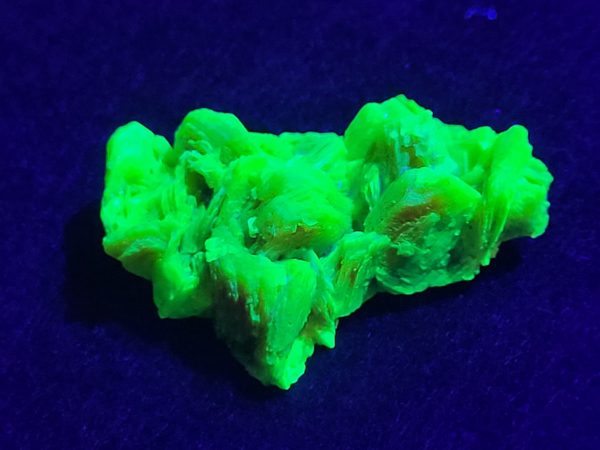 4g Meta-autunite Crystal, Shandong Province China - Fluorescent Uranium Ore