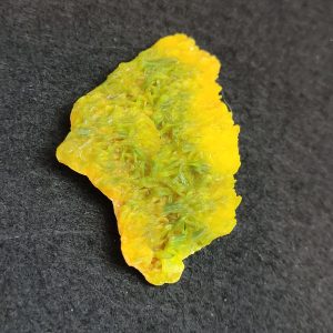 6.5g Autunite Crystal - Stabilized - Fluorescent Uranium Ore, Shandong Province China