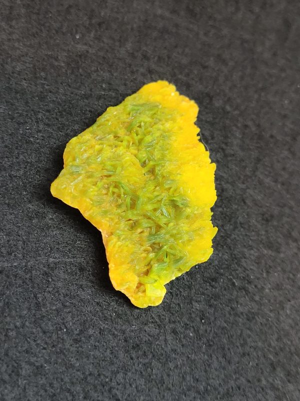 6.5g Autunite Crystal - Stabilized - Fluorescent Uranium Ore, Shandong Province China