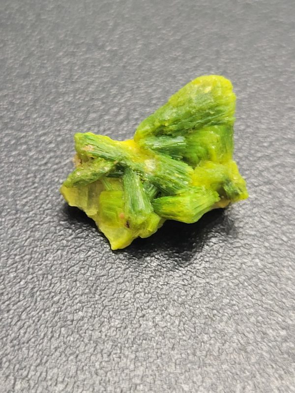 Autunite, Fluorescent Uranium Ore Specimen 1.3g Shandong Provence P.R.C.