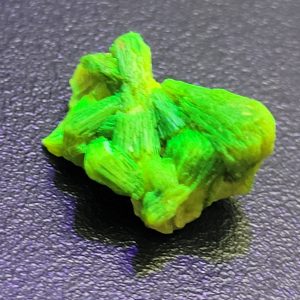 Autunite, Fluorescent Uranium Ore Specimen 1.3g Shandong Provence P.R.C.