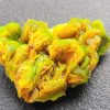 Fluorescent uranium ore 4.6 gram meta-autunite specimen from China