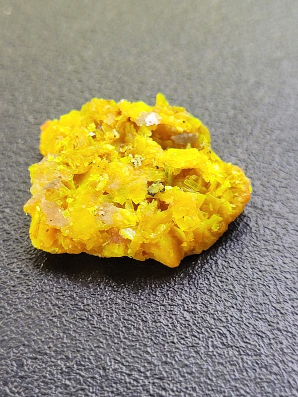 1.4g Meta-autunite Crystal - Shandong Province China, Fluorescent Uranium Ore