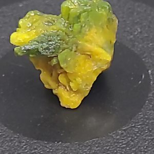 Stabilized Autunite Crystal - Fluorescent Uranium Ore, Beta Particle (β) Source