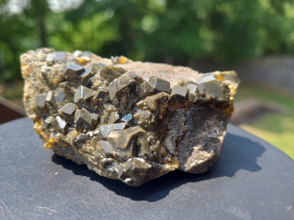 Radian Barite Crystals on Matrix - Lahost, Czech Republic