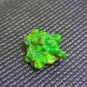 Stabilized Lamellar Autunite Crystal - Fluorescent Uranium Ore - China