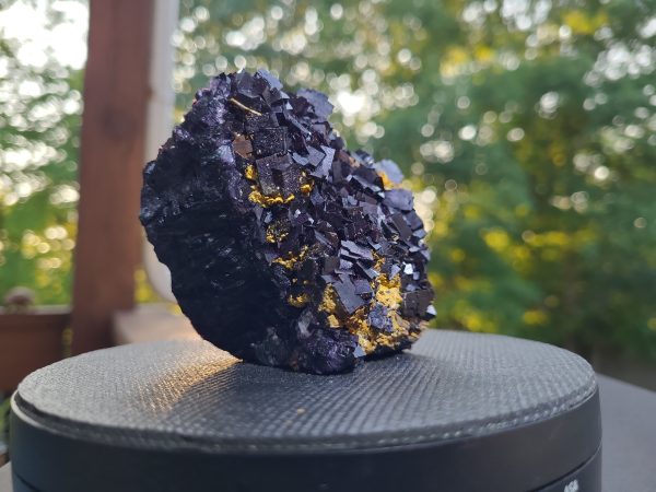 Antozonite (Stinkspar/Fluorite) on Matrix from Wolsendorf, Bavaria 341g