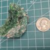 Torbernite and Malacite on Matrix - Musonoi Mine, Haut-Katanga DRC