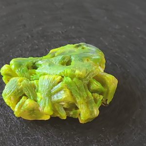 Lamellar Autunite on Matrix - buy Fluorescent Uranium Ore - China - Stabilized 9.5 Grams
