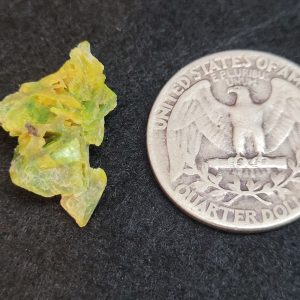 1.4g Autunite / Meta-autunite Crystal, Stabilized