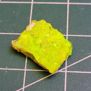 1.7g Autunite / Meta-Autunite Crystal, Stabilized- Fluorescent Uranium Ore - China