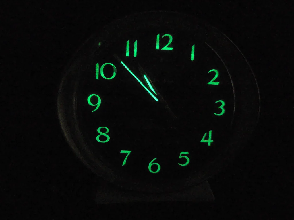 Westclox - Black Style 7 Baby Ben Alarm Clock with Luminous Dial - Ra-226