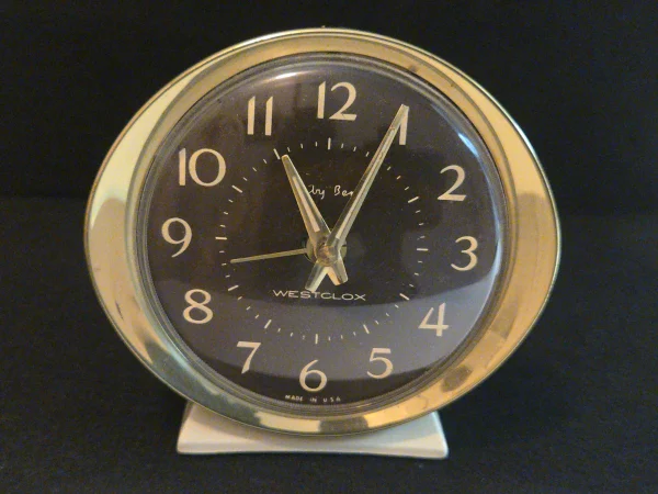 Westclox - Black Style 7 Baby Ben Alarm Clock with Luminous Dial - Ra-226