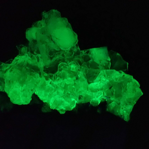 Fluorescent Hyalite - Water-clear Botryoidal Opal on Matrix - Tarcal, Hungary