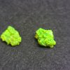 Autunite Pair, Fluorescent Uranium Ore Specimen 1700mg Total Cloud Chamber Sources