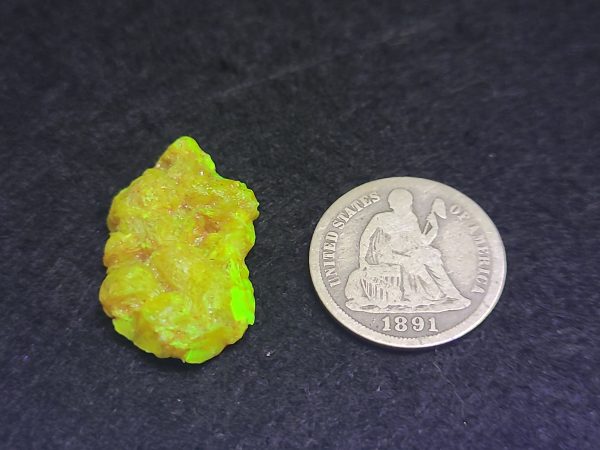 gram Orange Meta-autunite Crystal, Stabilized