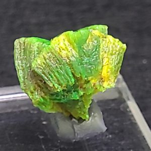 Lamellar Autunite Crystal - Stabilized - Fluorescent Uranium Ore Specimen - P.R.C. 2.3 Grams
