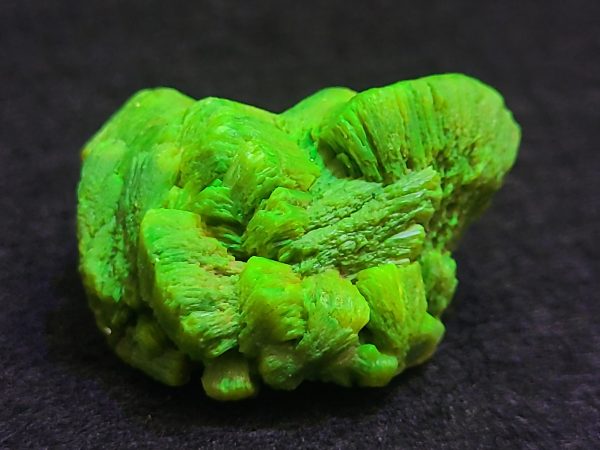 Lamellar Autunite - Fluorescent Uranium Ore - China - 15 Grams Stabilized