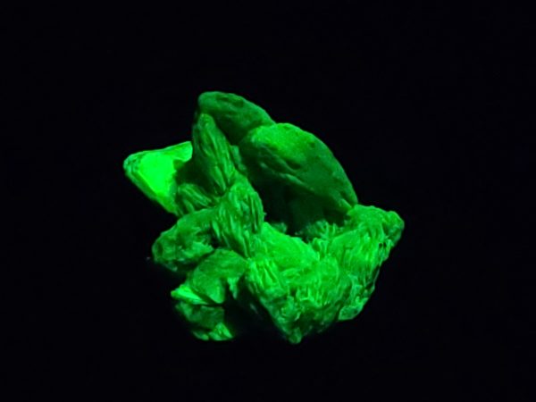 Meta-autunite Crystal, 5 Grams - Stabilized - Fluorescent Uranium Ore Specimen - China