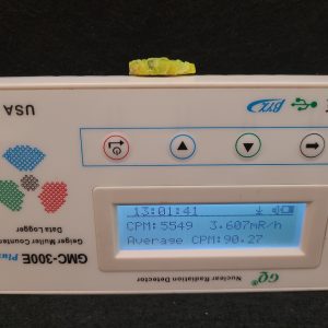 buy Autunite Crystal - Fluorescent Uranium Ore, fromShandong Provence, China - 2.6 Grams Stabilized