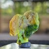 Autunite / Meta-Autunite Crystal, Stabilized- Fluorescent Uranium Ore - China - 2.3 Grams