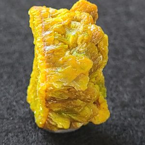 Meta-autunite Crystal - Stabilized - Fluorescent Uranium Ore China - 9.6 Grams