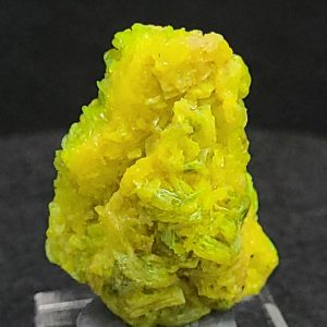 Autunite Crystal - Fluorescent Uranium Ore, Shandong Provence, China - 10 Grams Stabilized