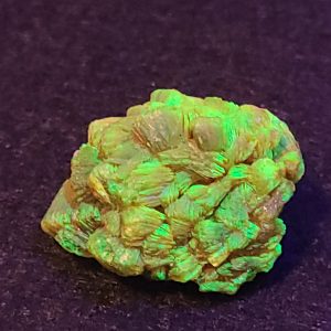 Autunite / Meta-Autunite Crystal, Stabilized- Fluorescent Uranium Ore, 8.5 Grams - China