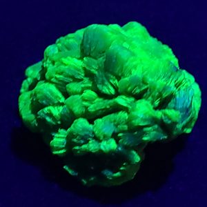 Autunite / Meta-Autunite Crystal, Stabilized- Fluorescent Uranium Ore, 8.5 Grams - China