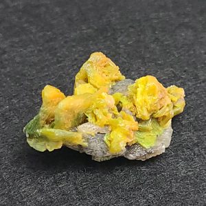 Autunite / Meta-autunite on Matrix 7.5-grams - China Fluorescent Uranium Ore
