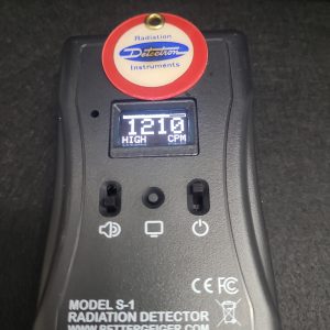 Detectron Geiger Counter-Scintillation Radium Standard - Ra-226 source