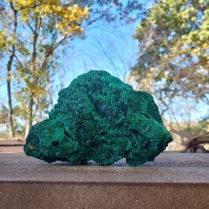 5lb. Malachite Crystal with Fibrous and Small Botryoidal Formations