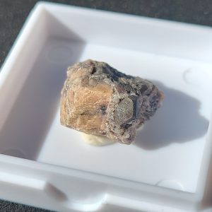 Crystolite Zircon Crystal on Matrix- Monmouth Township, Ontario Canada