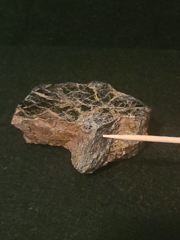 Fergusonite-(Y) Crystals in Matrix - J.G. Gole Quarry, Ontario, Canada -64 Grams