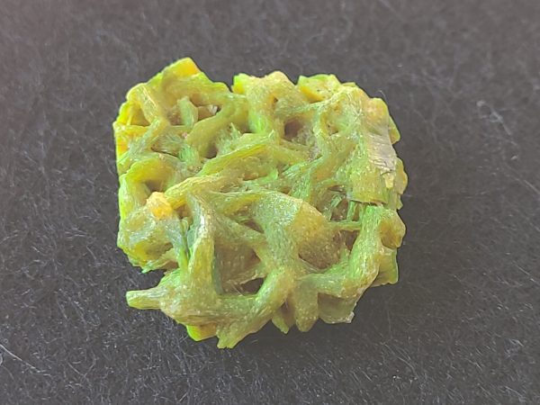 Autunite / Meta-Autunite Crystal, Stabilized- Fluorescent Uranium Ore, 5.4 Grams