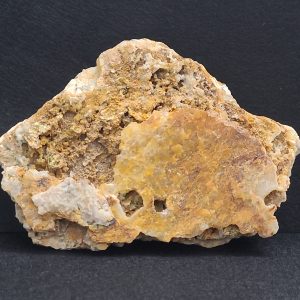 Wulfenite on Matrix with Pyromorphite - Loudville Mines, MA