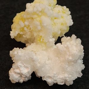 Boltwoodite on Gypsum Matrix- Dongchuan Kunming Yunnan China – 5 Grams
