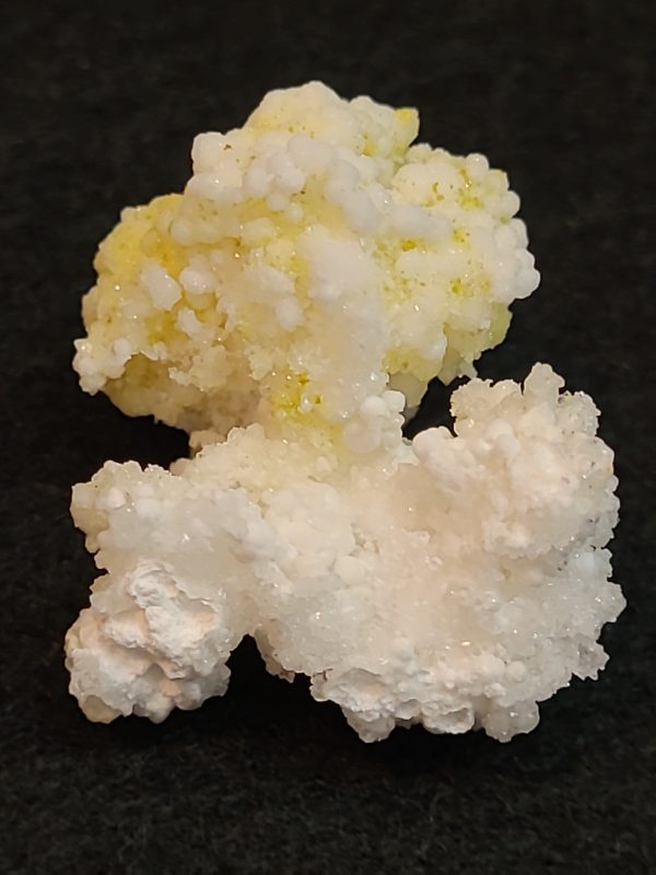 Boltwoodite on Gypsum Matrix- Dongchuan Kunming Yunnan China – 5 Grams